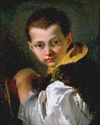 Giovanni Battista Tiepolo Boy Holding a Book oil painting artist
